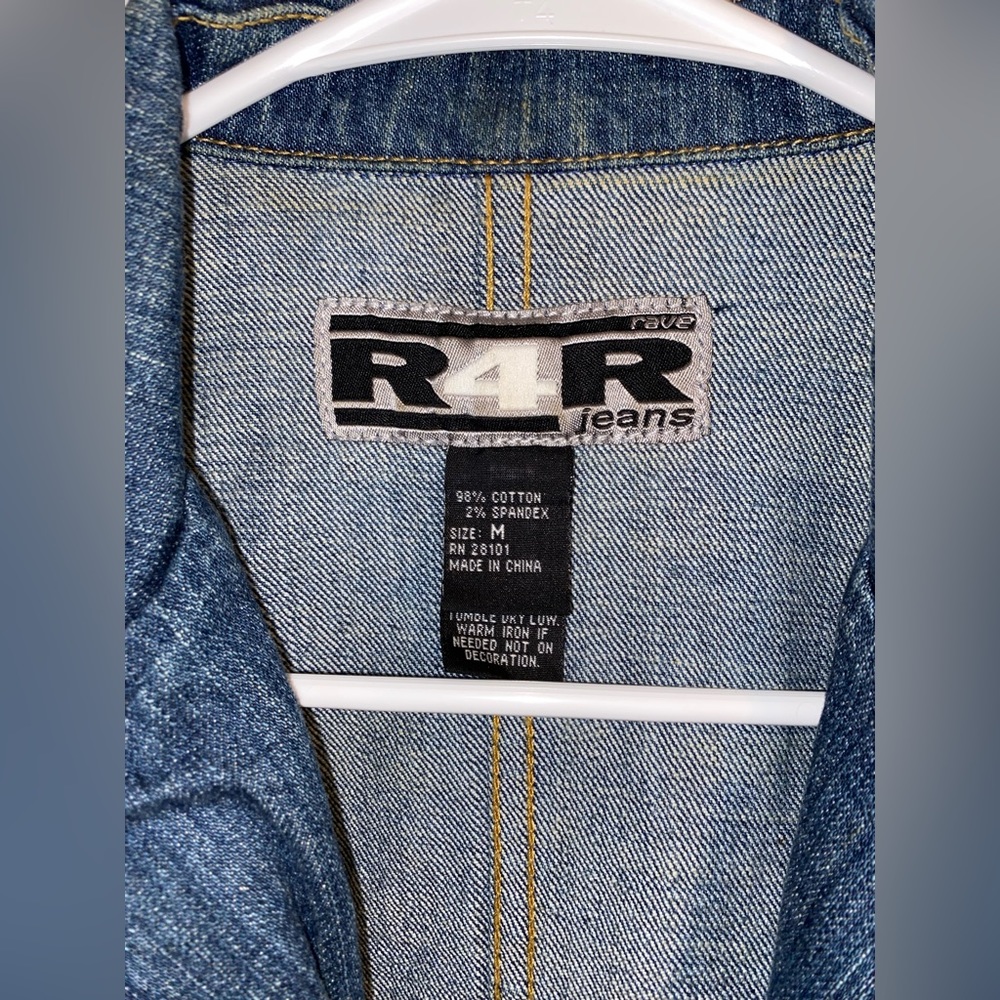 Rave R4R- Vintage Jean Jacket- medium - Picture 2 of 5